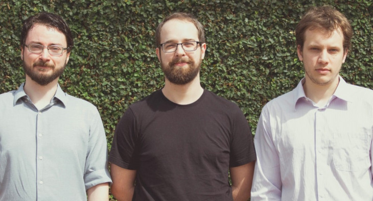 Guilherme Fickel, Gustavo Führ e Renan Franz.