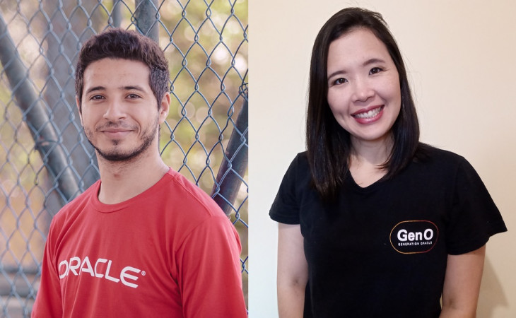 Alex e Lia, tem histórias de vida diferente de um estagiário típico de multinacional.