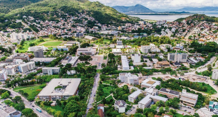 Universidade tem cinco campi com mais de 30 mil estudantes. Foto: divulgação.