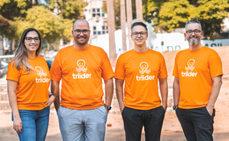 Fundadores da Triider. Foto: divulgação.