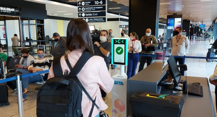 Terminal já oferecia infraestrutura e tecnologia de base para a instalação do processo biométrico de embarque. Foto: divulgação.