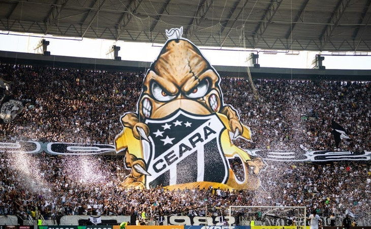 Clube cearense tem a terceira maior torcida do Nordeste. Foto: divulgação.