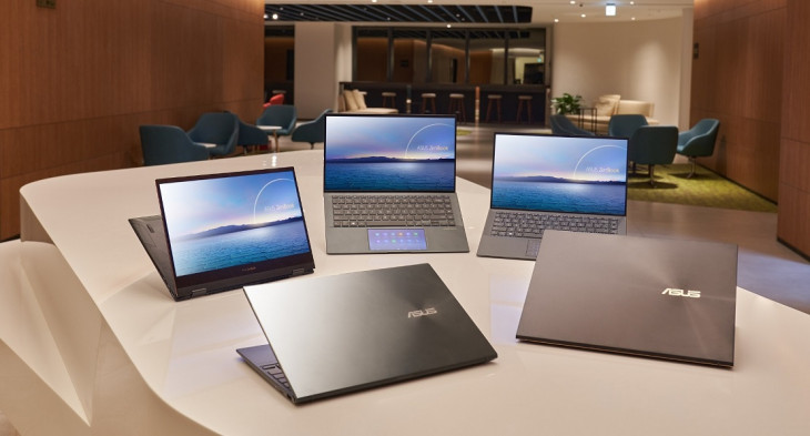 Computadores da Asus. Foto: Divulgação.