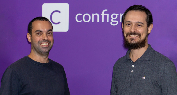 Arthur Furlan e Felipe Tomaz, fundadores da Configr.
