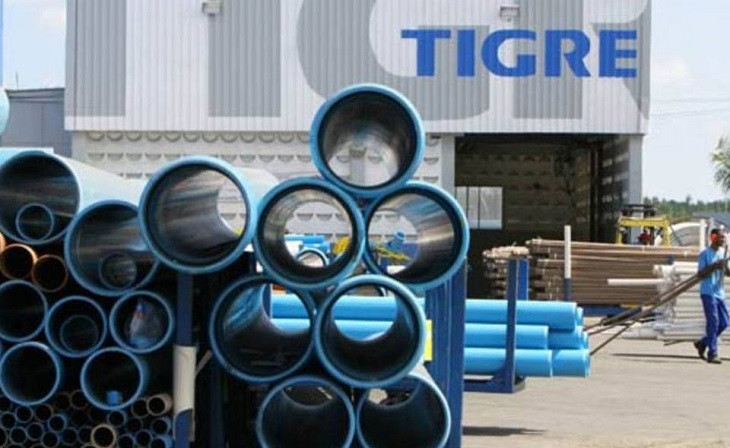 Tigre produz muitos tubos diferentes. Foto: Divulgação.