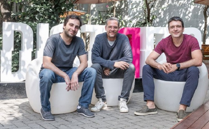 Gustavo Gierun, David Laloum e Gustavo Araujo.