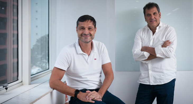 Márcio Flôres e Cláudio Carrara.