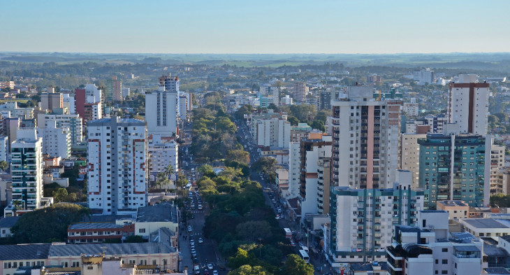 Com cerca de 204 mil habitantes, Passo Fundo é a maior cidade do norte gaúcho. Foto: divulgação.