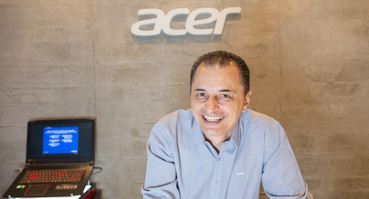Alexandre Gerardo, diretor geral da Acer no Brasil. Foto: divulgação.