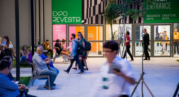 Expo Revestir é uma das grandes feiras da NurnbergMesse no Brasil. Foto: Divulgação.