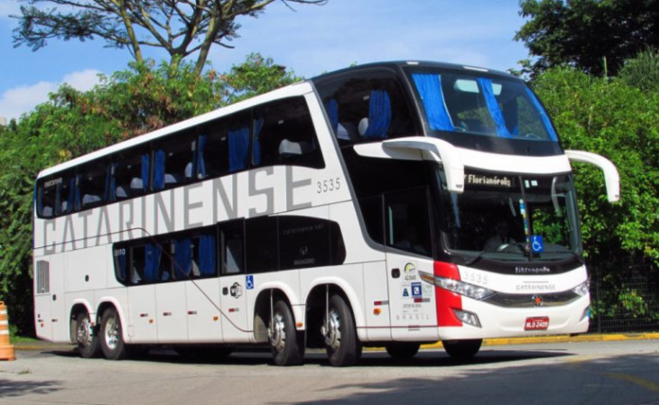A Viação Catarinense é uma das empresas do grupo. Foto: divulgação.