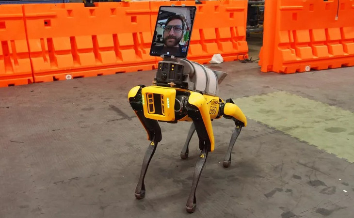 Spot, o robô cachorro da Boston Dynamics que custa US$ 74,5 mil. Foto: divulgação.