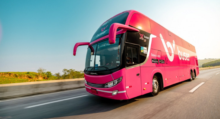 A Buser promove viagens de mais de 15 mil pessoas por dia e promete até 60% de economia. Foto: divulgação.