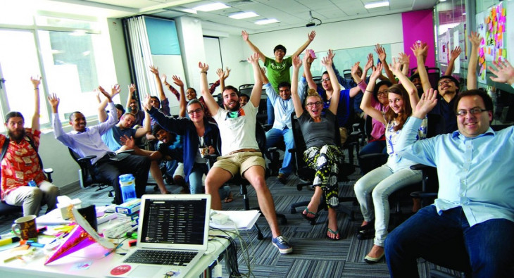 Funcionários da ThoughtWorks na Alemanha. Foto: DIvulgação.