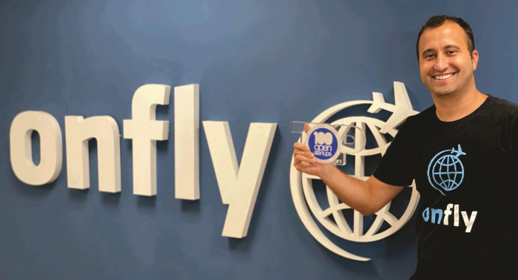 Marcelo Linhares, CEO e cofundador da Onfly. Foto: divulgação.