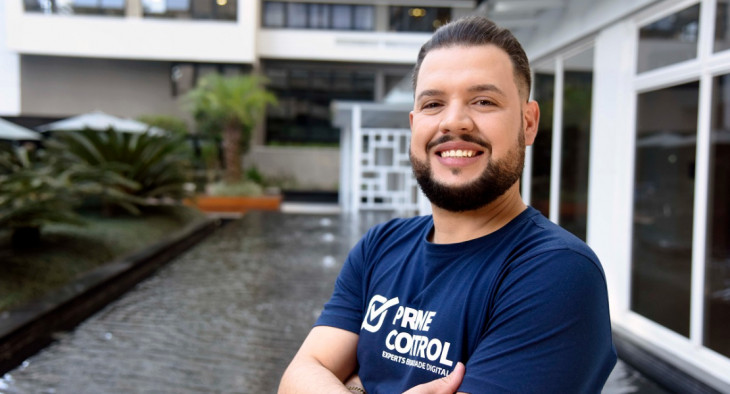Everton Arantes, CEO da Prime Control. Foto: divulgação.
