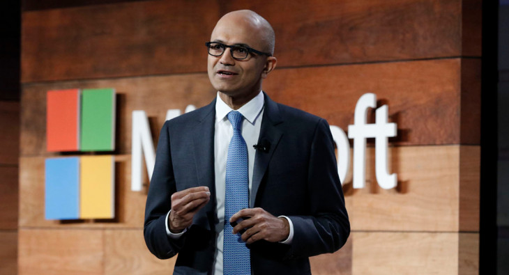 Satya Nadella, CEO da Microsoft. Foto: divulgação.
