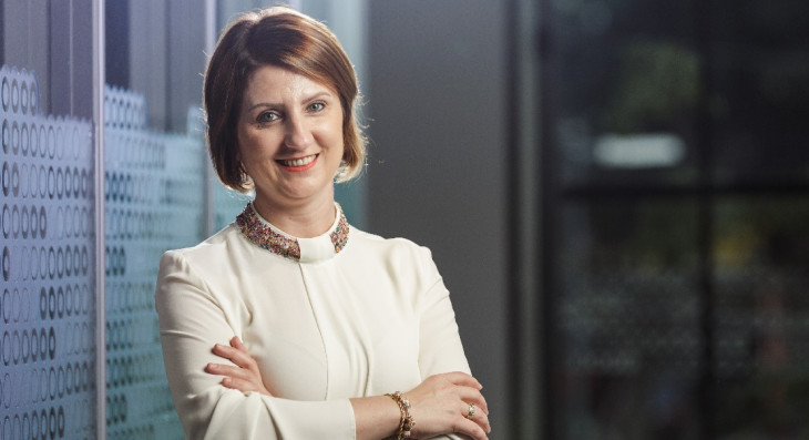 Angela Gheller, diretora de manufatura, logística e agroindústria da Totvs.
