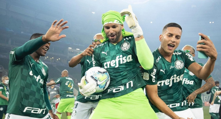 Palmeiras, o campeão da última Copa do Brasil. Foto: Lucas Figueiredo/CBF