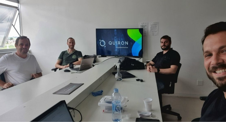 Fundada em 2018, a Quiron Agrodigital faz parte do Centro de Inovação do Orion Parque Tecnológico. Foto: Quiron Agrodigital/ Divulgação.