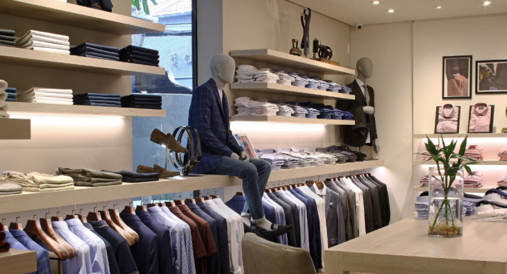 A companhia paulistana é especializada em moda masculina. Foto: divulgação.