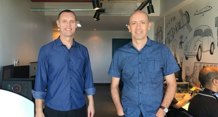Fábio Beckenkamp, CTO e Leandro Ceccato, CEO da SMark. Foto: divulgação.