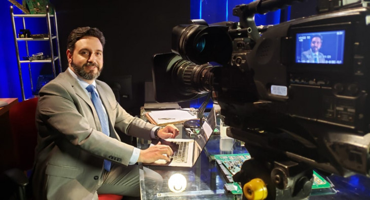 Adriano Vallim, novo diretor de inteligência cibernética do Grupo New Space. Foto: divulgação.