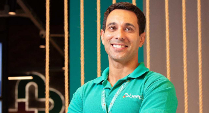 Vander Corteze, fundador e CEO da Beep. Foto: divulgação.