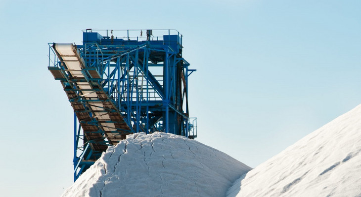 Empresa fornece minerais para produção de adubos, rações, tratamento de águas e processos industriais.