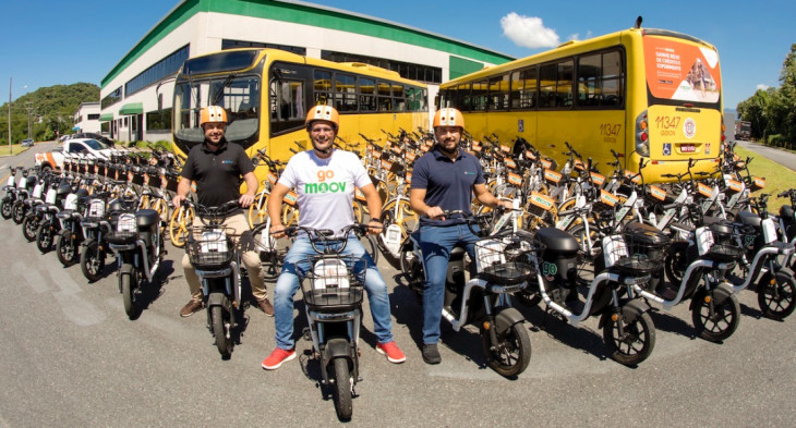 Jean Cardoso, Felipe Pires e Thiago Rigon, sócios da GoMoov. Foto: divulgação.