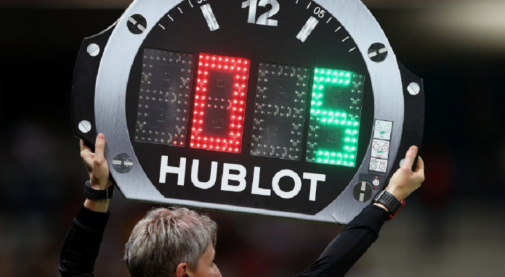 Substituição no time da Sonda. Foto: Divulgação-FIFA.