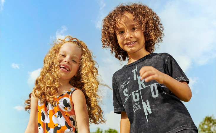 Marca catarinense é especializada em moda infantil. Foto: divulgação.