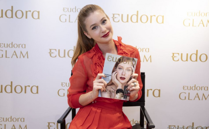 Marina Ruy Barbosa é garota propaganda da marca. Foto: divulgação.
