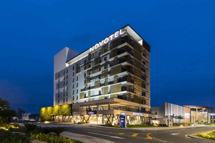 Unidade do Novohotel em Criciúma, Santa Catarina. Foto: Divulgação.