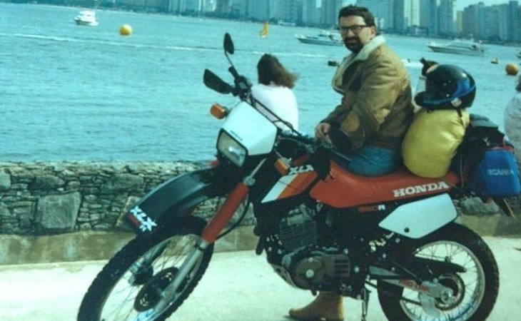 Alexandre Blauth em Vitória, 1988.