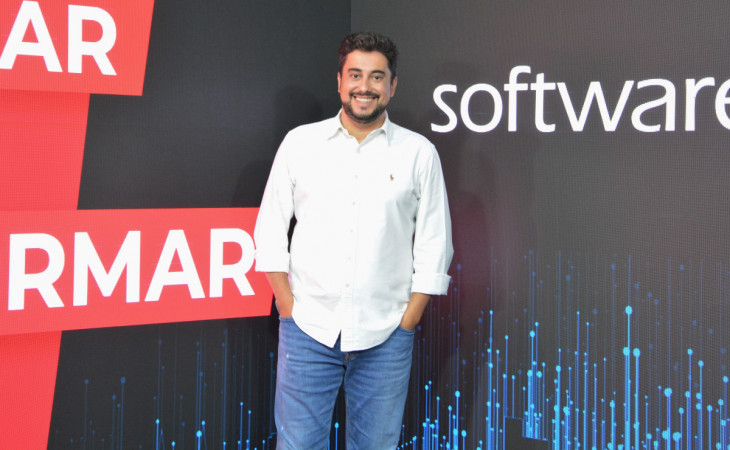 Andre Fernandes, fundador e presidente regional Latam da SoftwareOne. Foto: divulgação.
