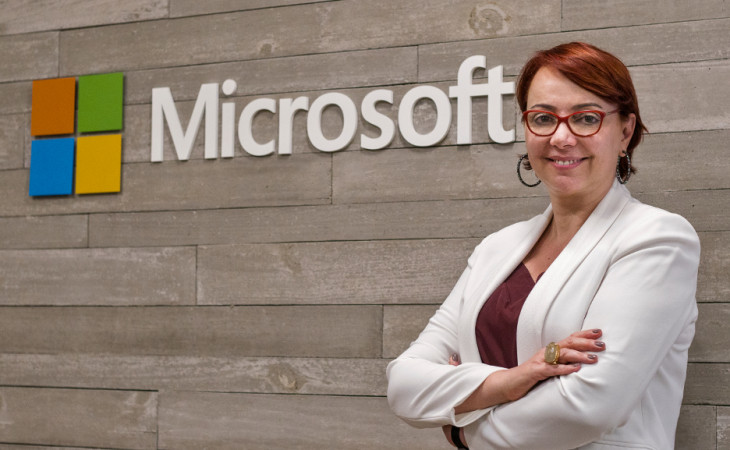 Tânia Cosentino, presidente da Microsoft Brasil. Foto: divulgação.