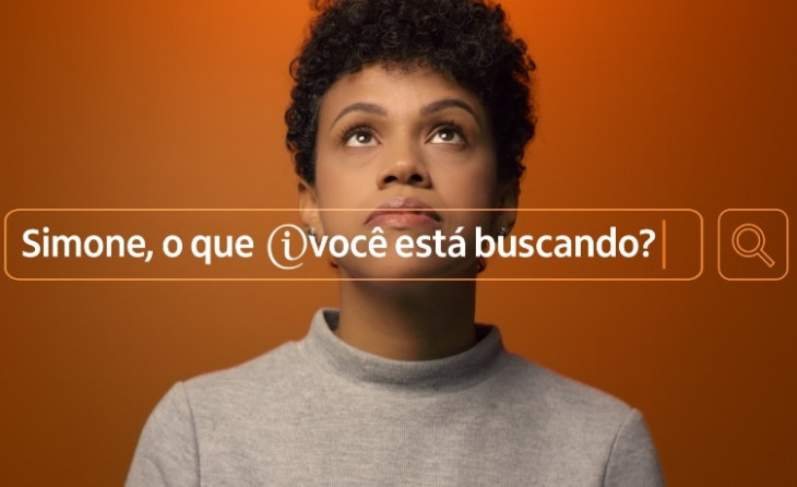 Anúncio do Itaú. Foto: Divulgação.