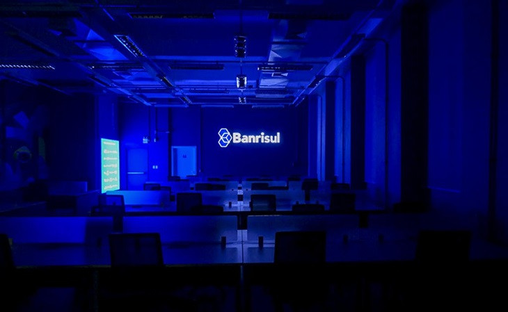 Startups tem espaço futurista no centro da capital. Foto: Divulgação/Banrisul.