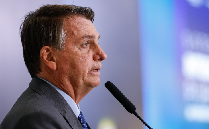 Bolsonaro: "No tocante a questão da desoneração da folha aí, vamos prorrogar". Foto: Alan Santos/PR.