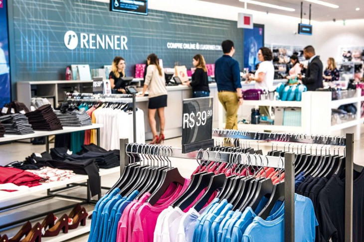 A Lojas Renner S.A. tem mais de 600 lojas no país. Foto: divulgação.