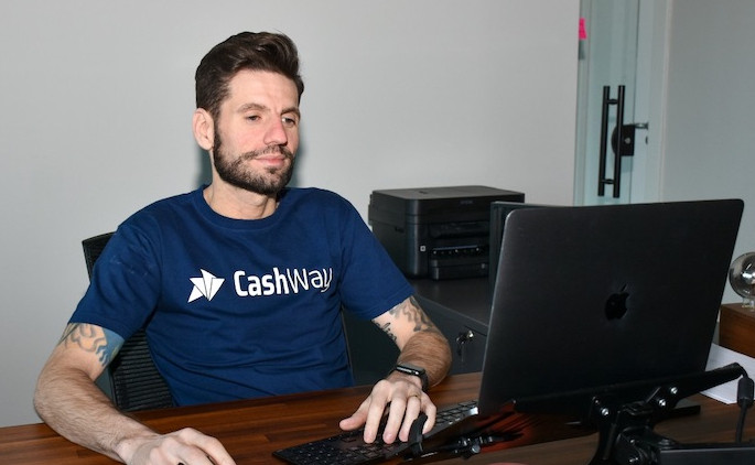 Felipe Santigo, co-fundador da Cashway. Foto: divulgação