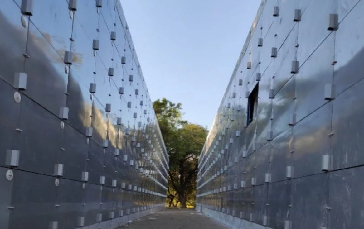 Cemitério vertical da Evolution em Balneário Camboriú, SC. Foto: divulgação.