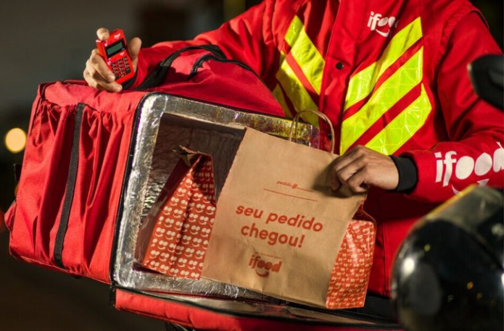 iFood é líder em entregas. Foto: Divulgação.