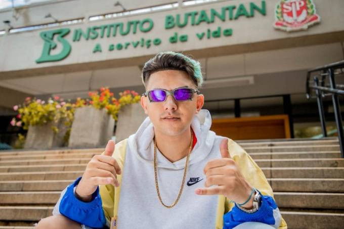 Mc Fioti, autor do hit Remix Vacina Butantan. Foto: Matheus Suburbano/Kondzila/Divulgação.