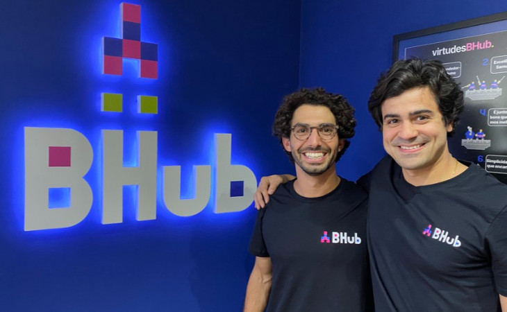 Fernando Ricco e Jorge Vargas Neto, fundadores da BHub. Foto: divulgação.