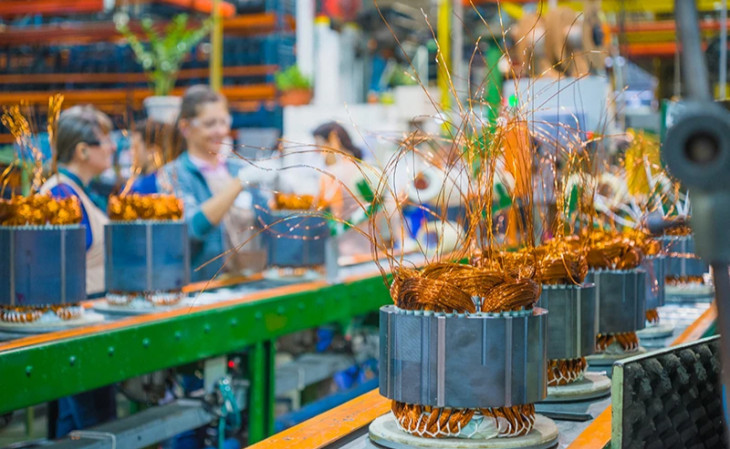 A WEG faturou R$ 17,4 bilhões em 2020. Foto: divulgação.
