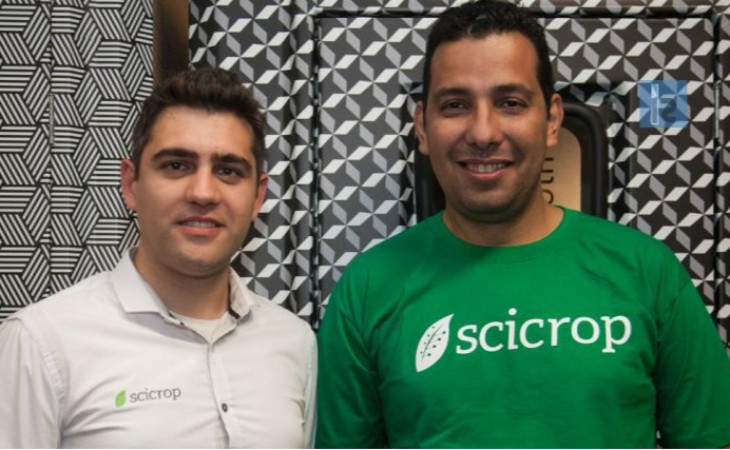 Renato Ferraz e José Damico, fundadores da SciCrop. Foto: divulgação.