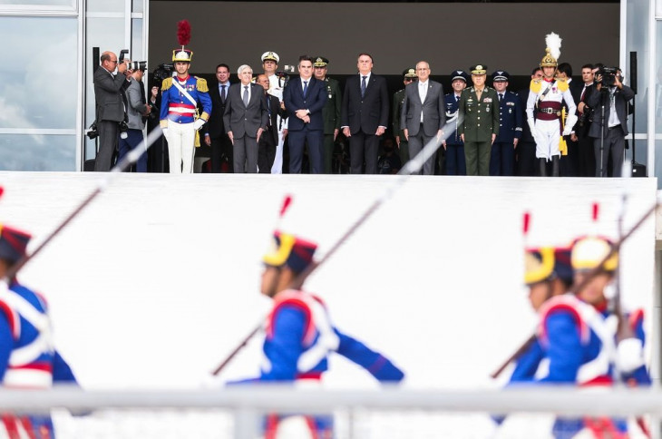 Presidente Bolsonaro, durante evento em Brasília. Foto: José Cruz/Agência Brasil.