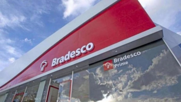 Agência do Bradesco, uma espécie em extinção? Foto: Divulgação.